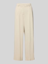 Stoffhose mit französischen Eingrifftaschen Modell 'ADELINE' von Cambio Beige - 25