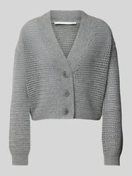 Strickjacke mit Knopfleiste von Herzensangelegenheit - 7