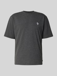T-shirt z wyhaftowanym logo od REVIEW - 7