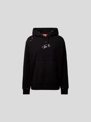 Oversized Hoodie im Destroyed-Look von Diesel Schwarz - 31