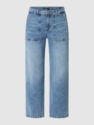 Straight Fit Jeans mit Stretch-Anteil Modell 'Melvin' von OPUS - 39