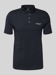 Poloshirt mit Label-Print von ARMANI EXCHANGE - 20