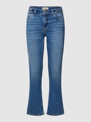 Straight fit jeans met labelpatch, model 'ASHLEY' van MOS MOSH - 35