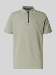 Regular fit poloshirt met logodetail van Lerros - 32
