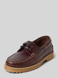 Buty wsuwane z naturalnej skóry z profilowaną podeszwą od BIANCO - 11