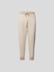 Hose mit Allover-Muster von Theory Men Beige - 44