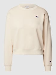Bluza krótka z naszywką z logo od CHAMPION Beżowy - 45