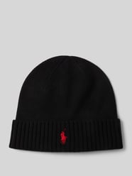 Beanie van wol met labelstitching van Polo Ralph Lauren - 26