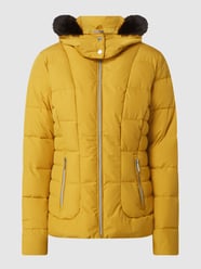 Gewatteerd jack met afneembare capuchon - gewatteerd  van Jake*s Collection Geel - 22