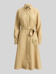 Dopasowana sukienka casualowa z czystego lnu od Lauren Ralph Lauren - 15