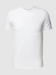 T-Shirt mit Rundhalsausschnitt von Emporio Armani Beige - 34