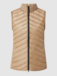 Steppweste mit Stehkragen Modell 'Palina' von FIRE + ICE Beige - 1