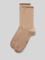 Socken aus Viskose-Mix im 2er-Pack von JOOP! COLLECTION Beige - 46