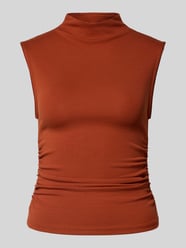 Top mit Stehkragen und Raffungen von Gina Tricot - 2
