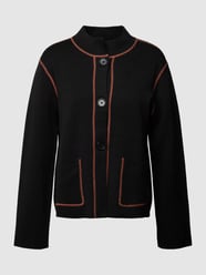 Blazer mit Viskose-Anteil und Knopfverschluss von Betty Barclay Schwarz - 31