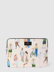 Laptoptasche mit Allover-Muster Modell 'June' von WOUF Beige - 6