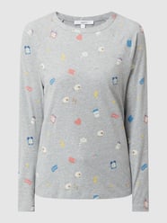 Pyjama-Oberteil mit Allover-Print von Jake*s Casual - 37