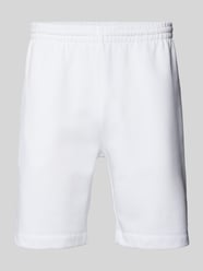 Sweatshorts mit elastischem Bund von Lacoste Weiß - 17