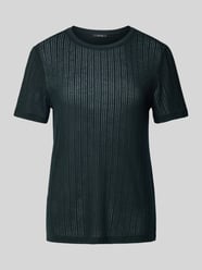 T-Shirt mit Rundhalsausschnitt Modell 'SENDRASA' von OPUS Grün - 10