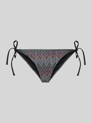 Bikinihose mit seitlicher Schnürung Modell 'ADA' von PIECES - 3
