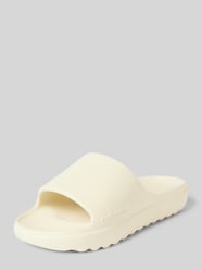 Slippers met labeldetail, model 'ADILETTE LUMIA' van ADIDAS SPORTSWEAR Beige - 4