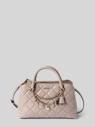 Handtasche in Leder-Optik Modell 'Libby' von GUESS Beige - 12