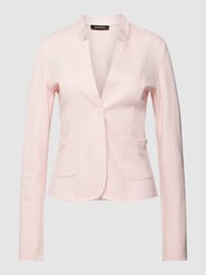 Blazer met opstaande kraag van More & More Roze - 13