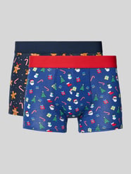 Trunks im Allover-Look im 2er-Pack von Christian Berg Men - 11