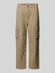 Spodnie cargo z detalem z metką od REVIEW - 7