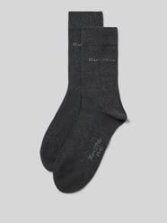 Socken mit Logo-Schriftzug im 2er-Pack von Marc O'Polo - 29