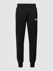 Sweatjacke mit Label-Print Modell 'Small Logo' von PUMA PERFORMANCE Schwarz - 37