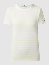 T-shirt van katoen  van Tommy Hilfiger Geel - 43