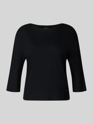Shirt met boothals en labeldetail van Marc Cain - 42