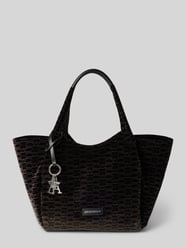 Shopper mit Tragehenkel Modell 'DURINI' von Emporio Armani Schwarz - 1