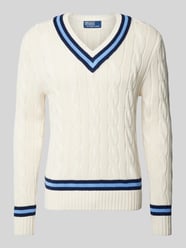 Gebreid jack met labeldetail van Polo Ralph Lauren - 4