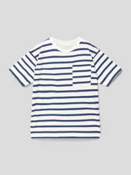 T-shirt w paski od Marc O'Polo Niebieski - 42