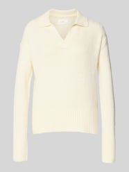 gebreide pullover met V-hals van Fynch-Hatton - 7