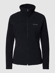 Kurtka z polaru z detalami z logo od Columbia Czarny - 25