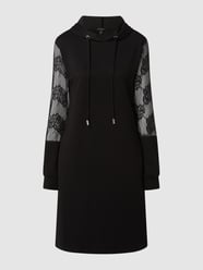 Sweatjurk met kant  van APART Zwart - 44