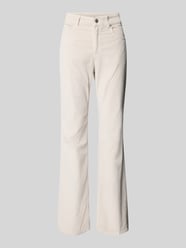 Flared fit corduroy broek in 5-pocketmodel, model 'Cordur' van Gant - 44