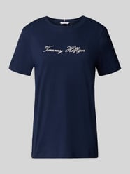 T-shirt o kroju regular fit z czystej bawełny od Tommy Hilfiger - 17