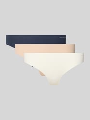 String van katoenmix in een set van 3 stuks van TOMMY HILFIGER Beige - 10