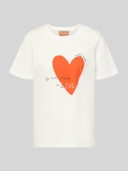 T-shirt z nadrukiem, krój regular fit od Smith and Soul - 25