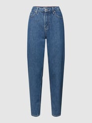 Tapered Fit Jeans mit Label-Details Modell 'GRAMERCY' von Tommy Hilfiger Blau - 28