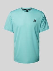 T-Shirt mit Logo-Detail von Adidas Training Türkis - 17