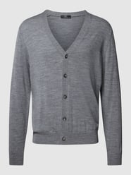 Strickjacke mit Knopfleiste Modell 'willy' von Mango Grau / Schwarz - 23