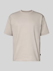 T-shirt o kroju regular fit z mieszanki bawełny model ‘TEETIM’ od BOSS Orange - 7