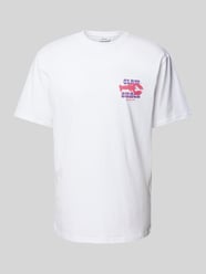 T-Shirt mit Rundhalsausschnitt von Only & Sons Weiß - 21