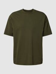 Relaxed Fit T-Shirt aus Baumwolle mit Rundhalsausschnitt von Marc O'Polo Grün - 48