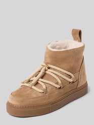 Boots aus echtem Leder mit Logo-Detail von INUIKII Beige - 2